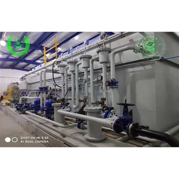 三項渦流氣浮安裝現(xiàn)場